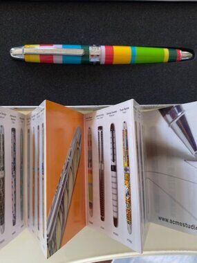 ACME Studio “GM Horizontal"  FOUNTAIN Pen- Gene Meyer -PGM01/F -  NEW IN BOX